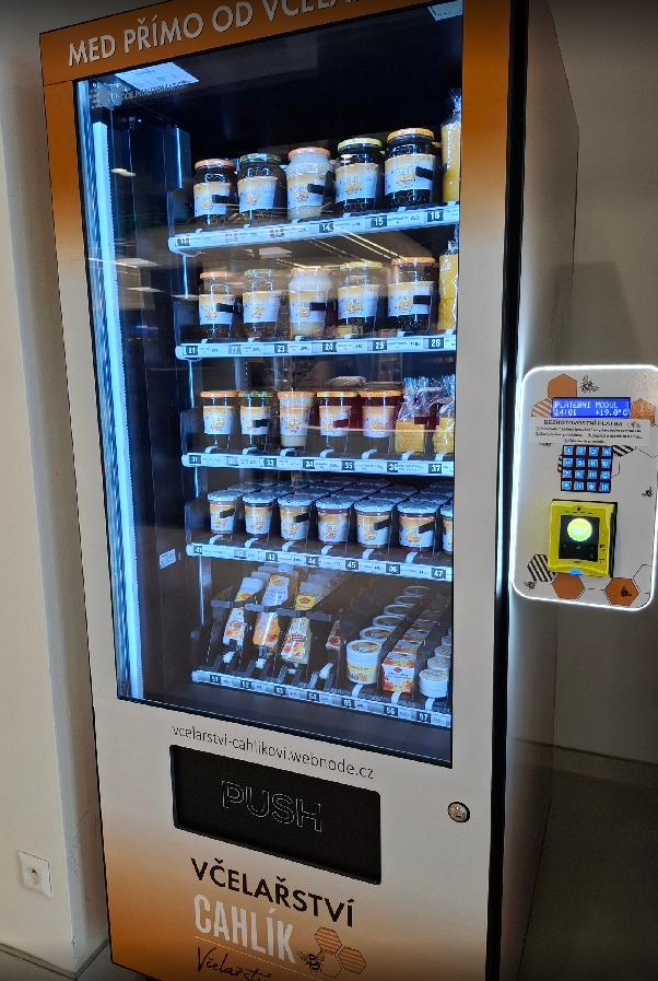 Prodejní automat Smetanova galerie Vsetín